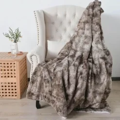 Cozy Haven Bettzeug-Kuschelige Felldecke – Luxuriöse, weiche Überwurfkollektion