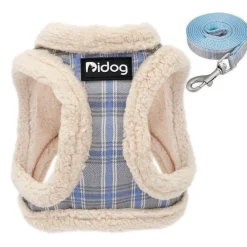 Decor Haustierzubehör-Kuschelige Hundeleine - Warme Fellleine für Haustiere