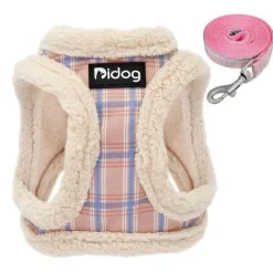 Decor Haustierzubehör-Kuschelige Hundeleine - Warme Fellleine für Haustiere