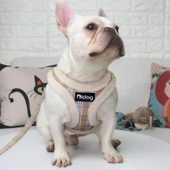 Decor Haustierzubehör-Kuschelige Hundeleine - Warme Fellleine für Haustiere