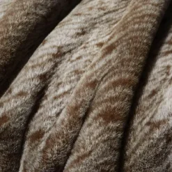 Cozy Haven Bettzeug-Kuschelige Kunstfell-Überwurfdecke - Lucia-Pelzdecke