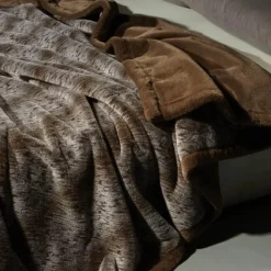 Cozy Haven Bettzeug-Kuschelige Kunstfell-Überwurfdecke - Lucia-Pelzdecke