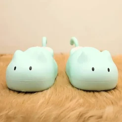 Damen Wilderness Haven Damenschuhe-Kuschelige Plüsch-Katzenschuhe für Kinder – Winterschuhe