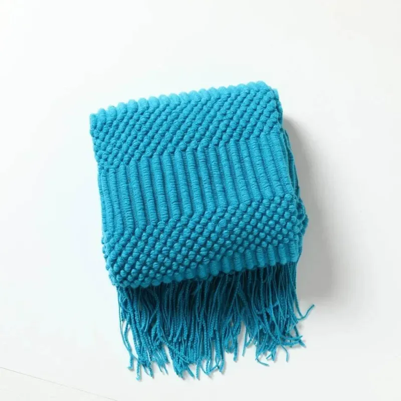 Wrap u0026 Relax Bettzeug-Kuschelige Strickdecke – Sofakomfort im Winter