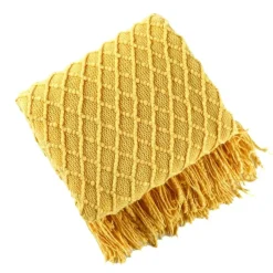 Wrap u0026 Relax Bettzeug-Kuschelige Strickdecke – Sofakomfort im Winter