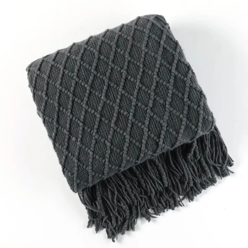 Wrap u0026 Relax Bettzeug-Kuschelige Strickdecke – Sofakomfort im Winter