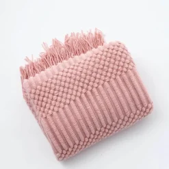 Wrap u0026 Relax Bettzeug-Kuschelige Strickdecke – Sofakomfort im Winter