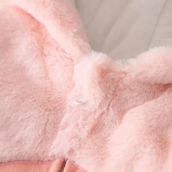 The Decor Haven Babykleidung|Babykleidung-Kuscheliger Winterhasen-Baby-Overall – warmes Plüsch-Outfit