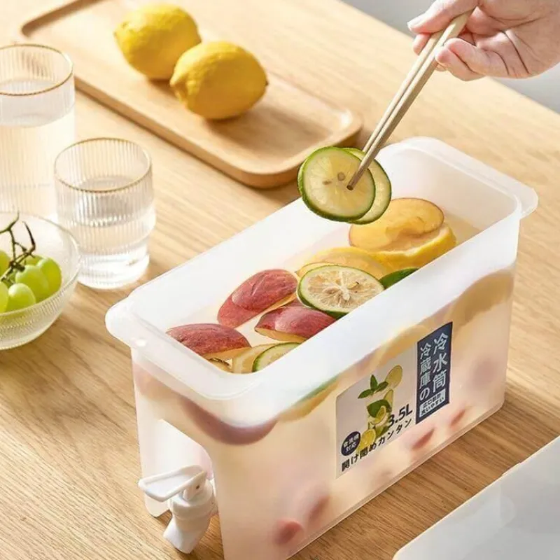 Deco Küche & Esszimmer-35L Kaltwasser-Saftspender - Getränkespender für Kühlschränke