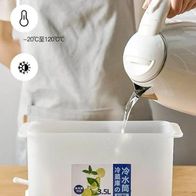 Deco Küche & Esszimmer-35L Kaltwasser-Saftspender - Getränkespender für Kühlschränke