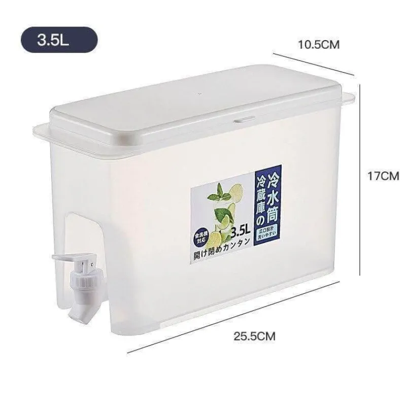 Deco Küche & Esszimmer-35L Kaltwasser-Saftspender - Getränkespender für Kühlschränke