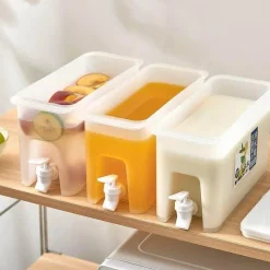 Deco Küche & Esszimmer-35L Kaltwasser-Saftspender - Getränkespender für Kühlschränke