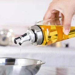 Tom Küche & Esszimmer-Öl- und Essigspender aus Glas – Gewürzflasche für die Küche