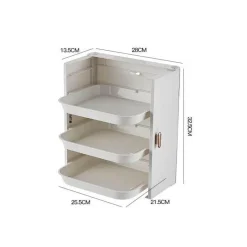 Space Savvy Küche & Esszimmer-6-lagiger Speiseteller-Organizer - Küchenaufbewahrungsregal