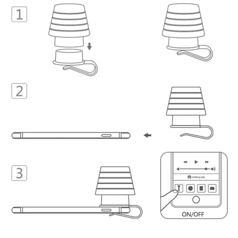 Comfort u0026 Style Beleuchtung-Lampenschirm für Telefon-Taschenlampe – Nachtlicht-Illuminator