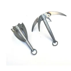 Roam Ready Camping-Werkzeuge|Heimwerkzeuge-Langlebiger Angelanker aus Edelstahl - Marineanker