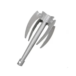 Roam Ready Camping-Werkzeuge|Heimwerkzeuge-Langlebiger Angelanker aus Edelstahl - Marineanker