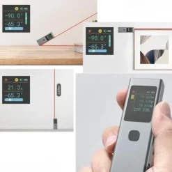 The Decor Haven Outdoor & Garten|Heimwerkzeuge-Lasermessgerät - Wiederaufladbarer Mini-Entfernungsmesser