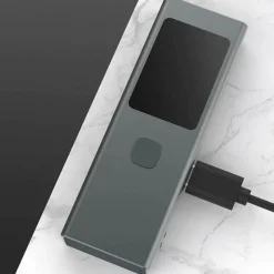 The Decor Haven Outdoor & Garten|Heimwerkzeuge-Lasermessgerät - Wiederaufladbarer Mini-Entfernungsmesser