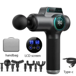 Tranquil Touch Massageprodukte|Gesundheits-Gadgets-LCD-Muskelentspannungsmassagegerät - Gerät zur Schmerzlinderung