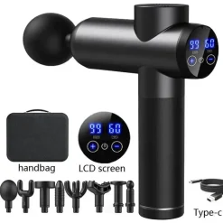 Tranquil Touch Massageprodukte|Gesundheits-Gadgets-LCD-Muskelentspannungsmassagegerät - Gerät zur Schmerzlinderung