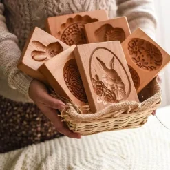 Tom Küche & Esszimmer-Lebkuchenkuchenform – DIY Backwerkzeug aus Holz