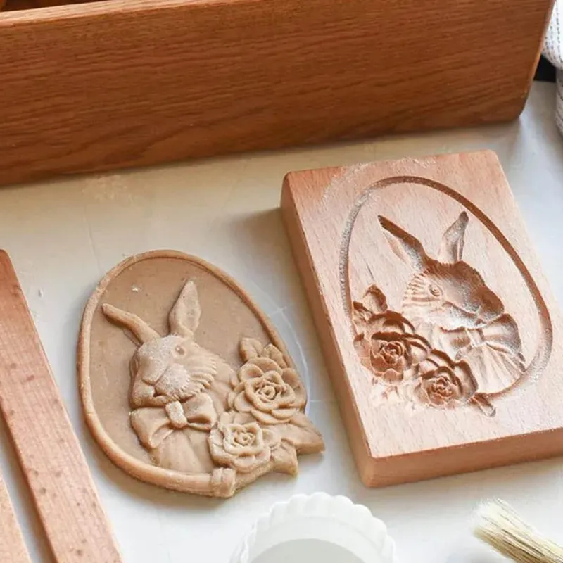 Tom Küche & Esszimmer-Lebkuchenkuchenform – DIY Backwerkzeug aus Holz