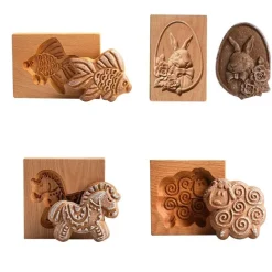 Tom Küche & Esszimmer-Lebkuchenkuchenform – DIY Backwerkzeug aus Holz