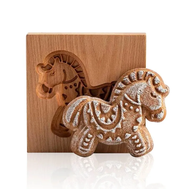 Tom Küche & Esszimmer-Lebkuchenkuchenform – DIY Backwerkzeug aus Holz