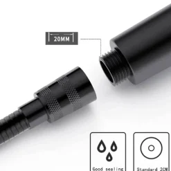 The Blissful Bath Badezimmer-LED Color Changing Shower Head - Multi-Temperature Shower Fixture