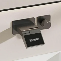 The Blissful Bath Badezimmer-LED Digital Faucet - Smart Black Brass Design