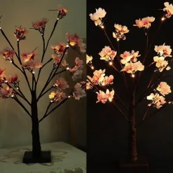 The Gilded Nest Beleuchtung-LED Fairy Tree Desk Lamp - Magical Night Light Decor