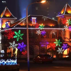 Comfort u0026 Style Beleuchtung-LED Halloween Decoration Landscape House Projector