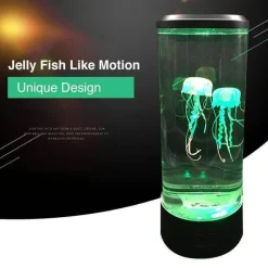 Comfort u0026 Style Beleuchtung-LED Jellyfish Lamp - Remote Control Aquarium Mood Light