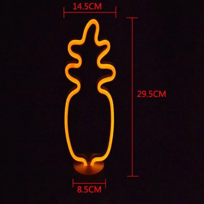 The Gilded Nest Beleuchtung-LED Neon Glow Lights - Party Decor for Events