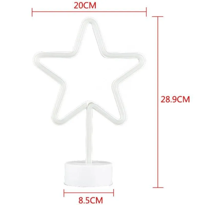 The Gilded Nest Beleuchtung-LED Neon Glow Lights - Party Decor for Events