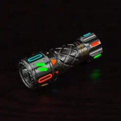 The Outdoor Vault Camping Im Freien|Outdoor-Artikel-LED Outdoor Taschenlampe - Futuristische Gyro-Taschenlampe