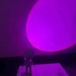 The Gilded Nest Beleuchtung-LED Sunset Robot Lamp - Atmospheric Mood Lighting for Home Decor