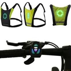 Decor Fahrräder & Verkehr-LED Wireless Bike Signal Vest - Reflektierende Sicherheitsweste