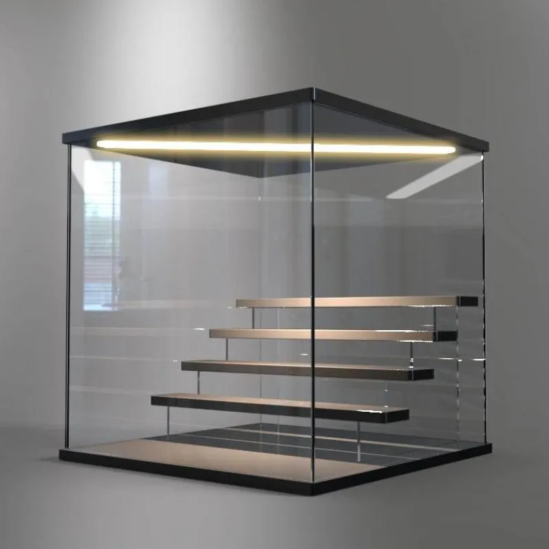 Ember u0026 Ivy Beleuchtung-LED-Acryl-Displaybox - Beleuchteter Schaukasten-Organizer