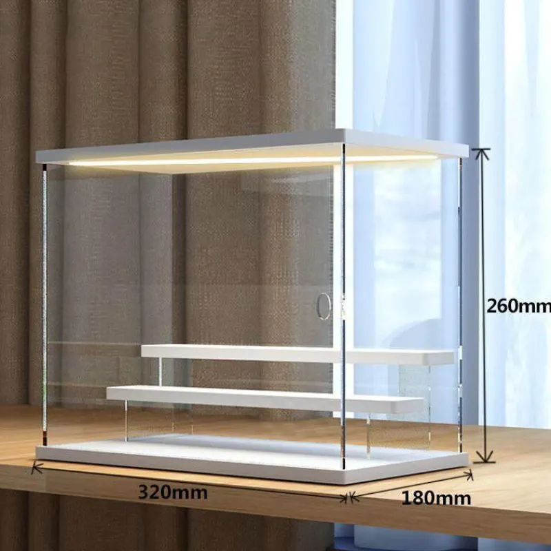 Ember u0026 Ivy Beleuchtung-LED-Acryl-Displaybox - Beleuchteter Schaukasten-Organizer