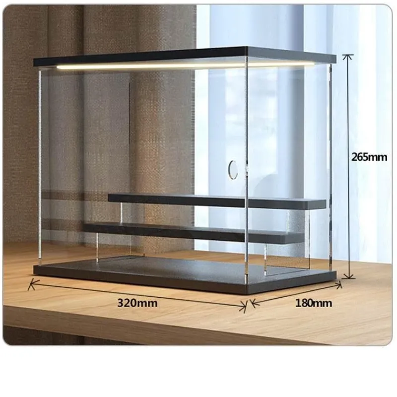 Ember u0026 Ivy Beleuchtung-LED-Acryl-Displaybox - Beleuchteter Schaukasten-Organizer