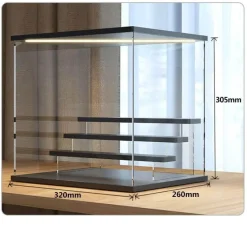 Ember u0026 Ivy Beleuchtung-LED-Acryl-Displaybox - Beleuchteter Schaukasten-Organizer