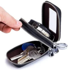 Wild u0026 Free Gear Autozubehör|Automobilindustrie-Leder Autoschlüsseletui Geldbörse - Eleganter Schlüsselhalter