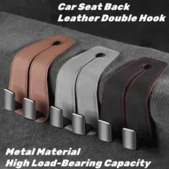 Wild u0026 Free Gear Autozubehör|Automobilindustrie-Leder-Rücksitz-Organizer – Auto-Aufbewahrungssystem mit Doppelhaken