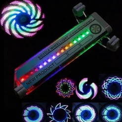 Wilderness Haven Fahrräder & Verkehr|Outdoor-Artikel-LED-Fahrradradlicht - Sicherheitsreifenbeleuchtung