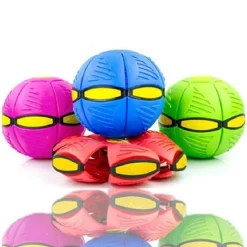 The Decor Haven Babyspielzeug-LED-Flug-UFO-Scheibenspielzeug – Leuchtender Flugball