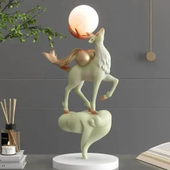 Illuminate Home Beleuchtung-LED-Hirsch-Ornament – ​​beleuchtete Weihnachtsdekoration