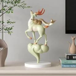 Illuminate Home Beleuchtung-LED-Hirsch-Ornament – ​​beleuchtete Weihnachtsdekoration