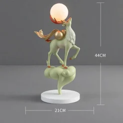 Illuminate Home Beleuchtung-LED-Hirsch-Ornament – ​​beleuchtete Weihnachtsdekoration